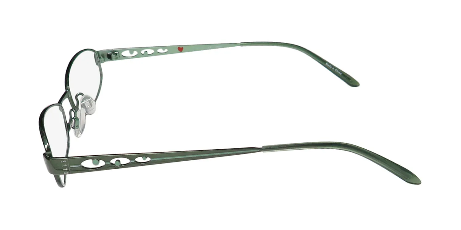 ELLE 13337 gn Eyeglasses Green 50mm 4