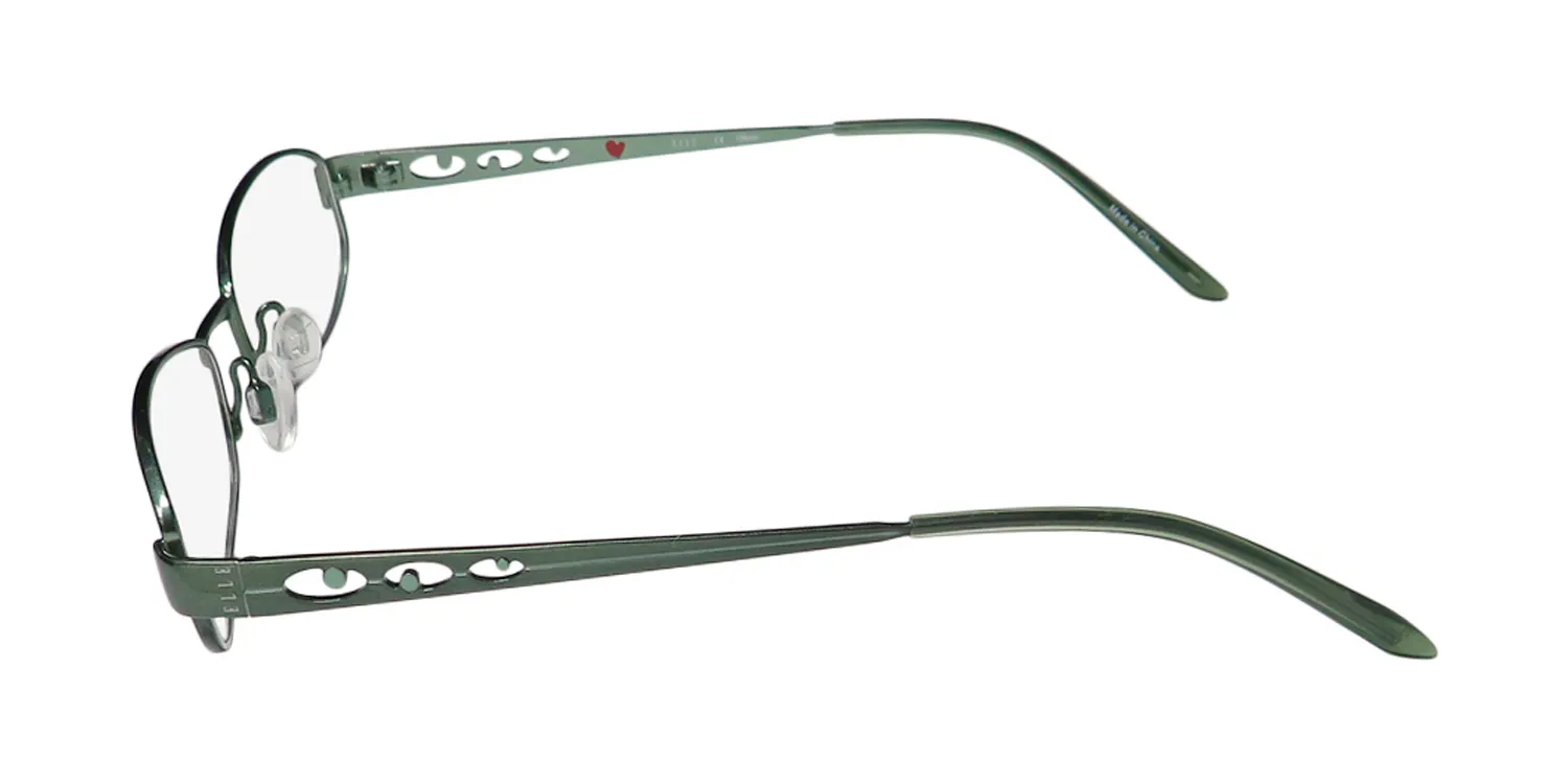 ELLE 13337 gn Eyeglasses Green 52mm 4