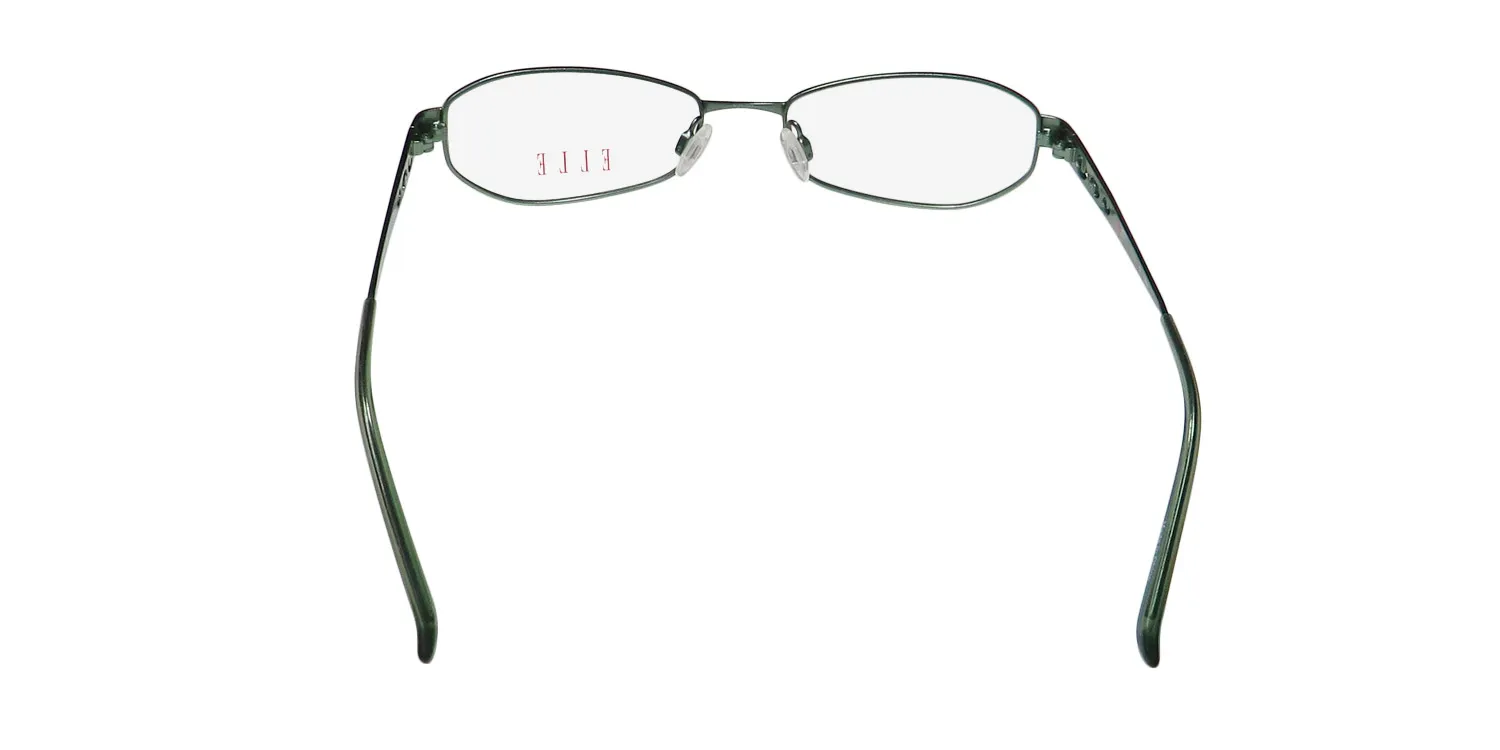 ELLE 13337 gn Eyeglasses Green 52mm 5