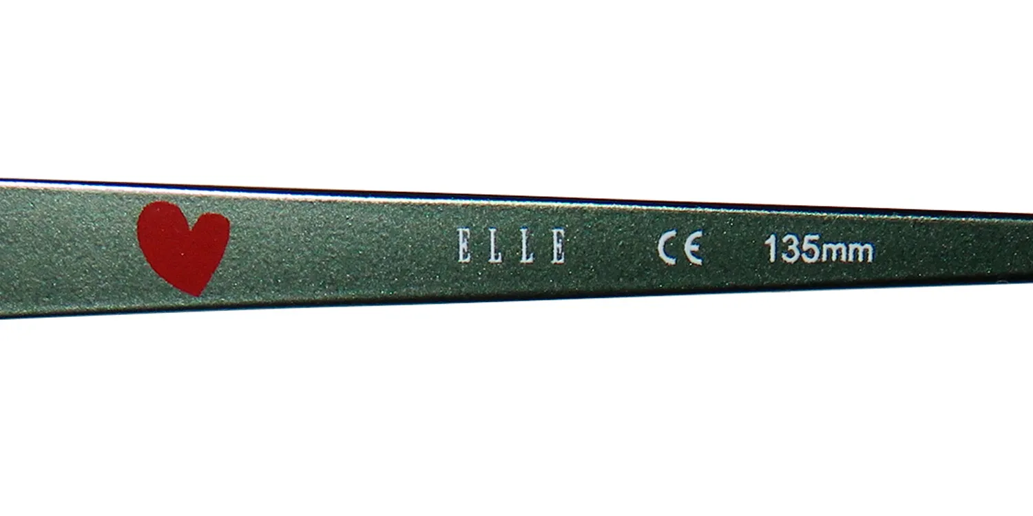 ELLE 13337 gn Eyeglasses Green 52mm 7