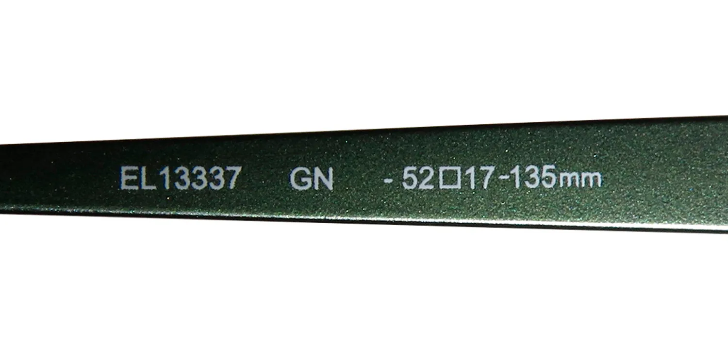 ELLE 13337 gn Eyeglasses Green 52mm 8