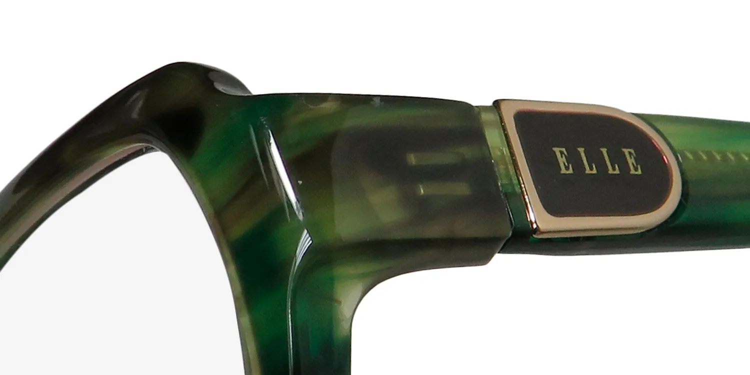 ELLE 13335 gn Eyeglasses Green 51mm 6