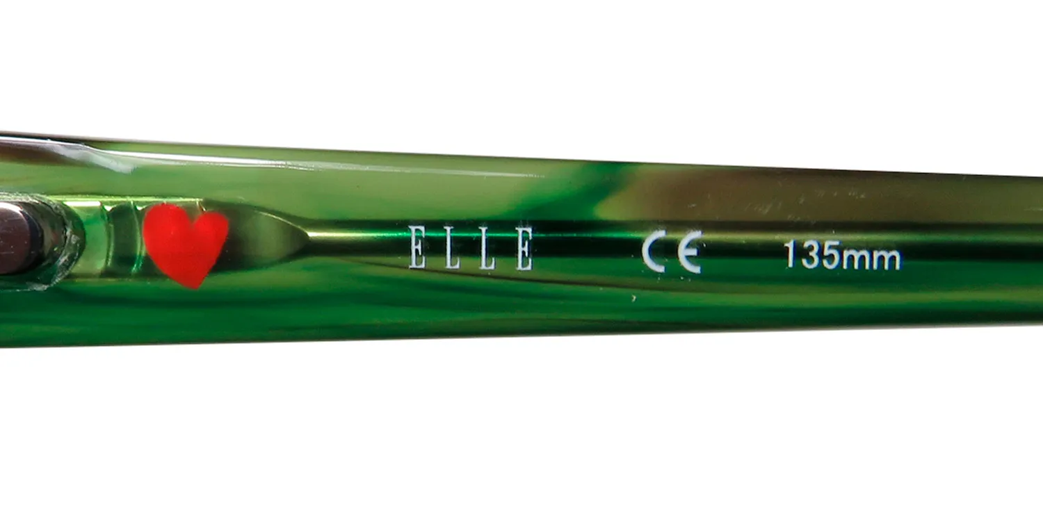 ELLE 13335 gn Eyeglasses Green 51mm 7
