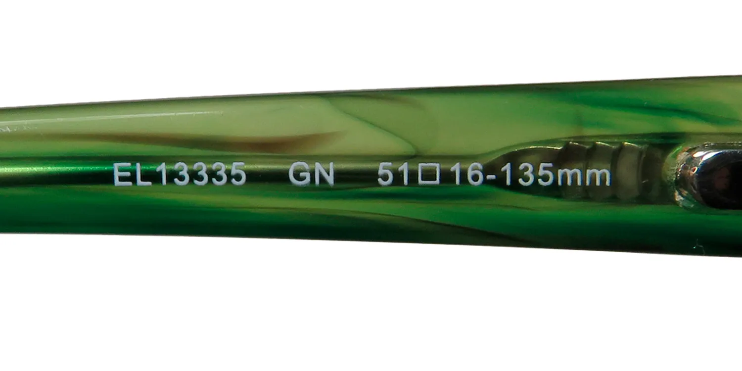 ELLE 13335 gn Eyeglasses Green 51mm 8