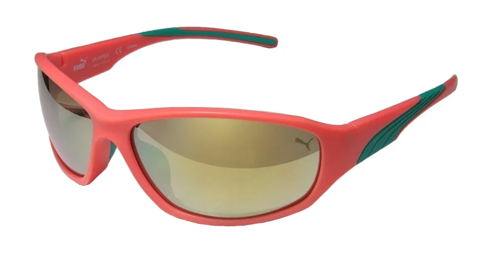 Puma 15165 Skimmer re Sunglasses Neon Peach 64mm Unisex