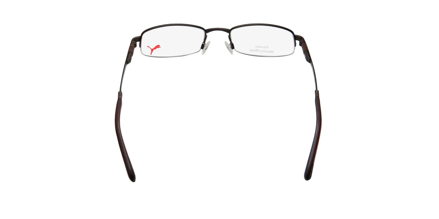 Puma 15374 Svetlo br Eyeglasses Brown 49mm Unisex 5