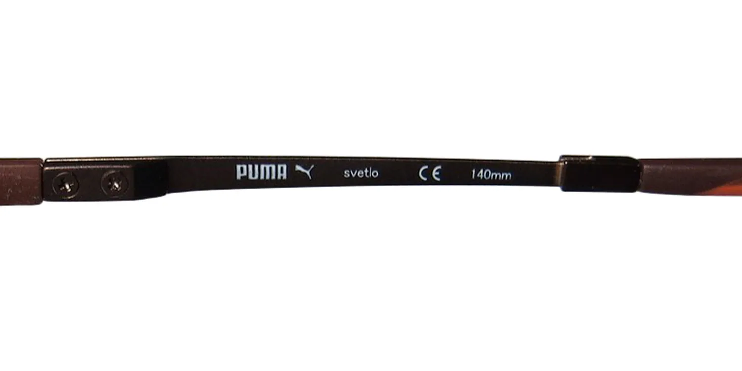 Puma 15374 Svetlo br Eyeglasses Brown 49mm Unisex 7