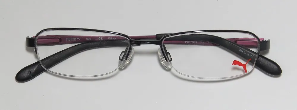 Puma 15364 Giga bk Eyeglasses Black 51mm Unisex 2