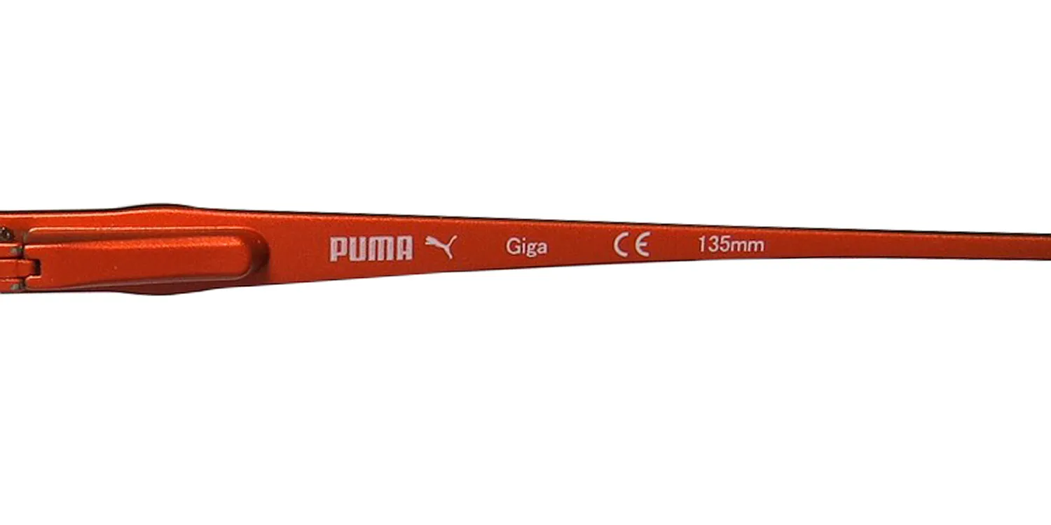 Puma 15364 Giga br Eyeglasses Brown 51mm Unisex 7