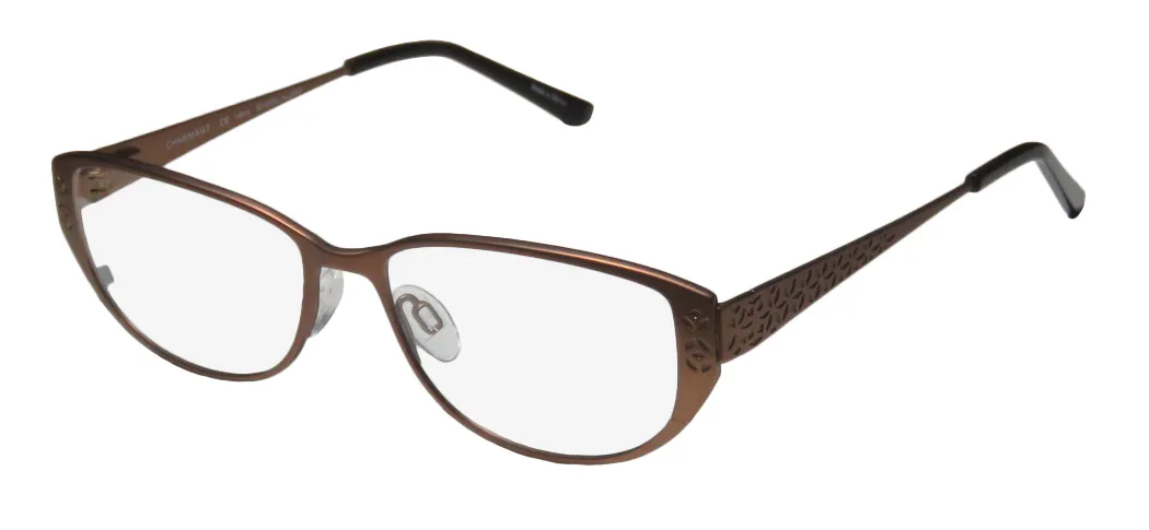 Charmant 12077 br Eyeglasses Brown 52mm