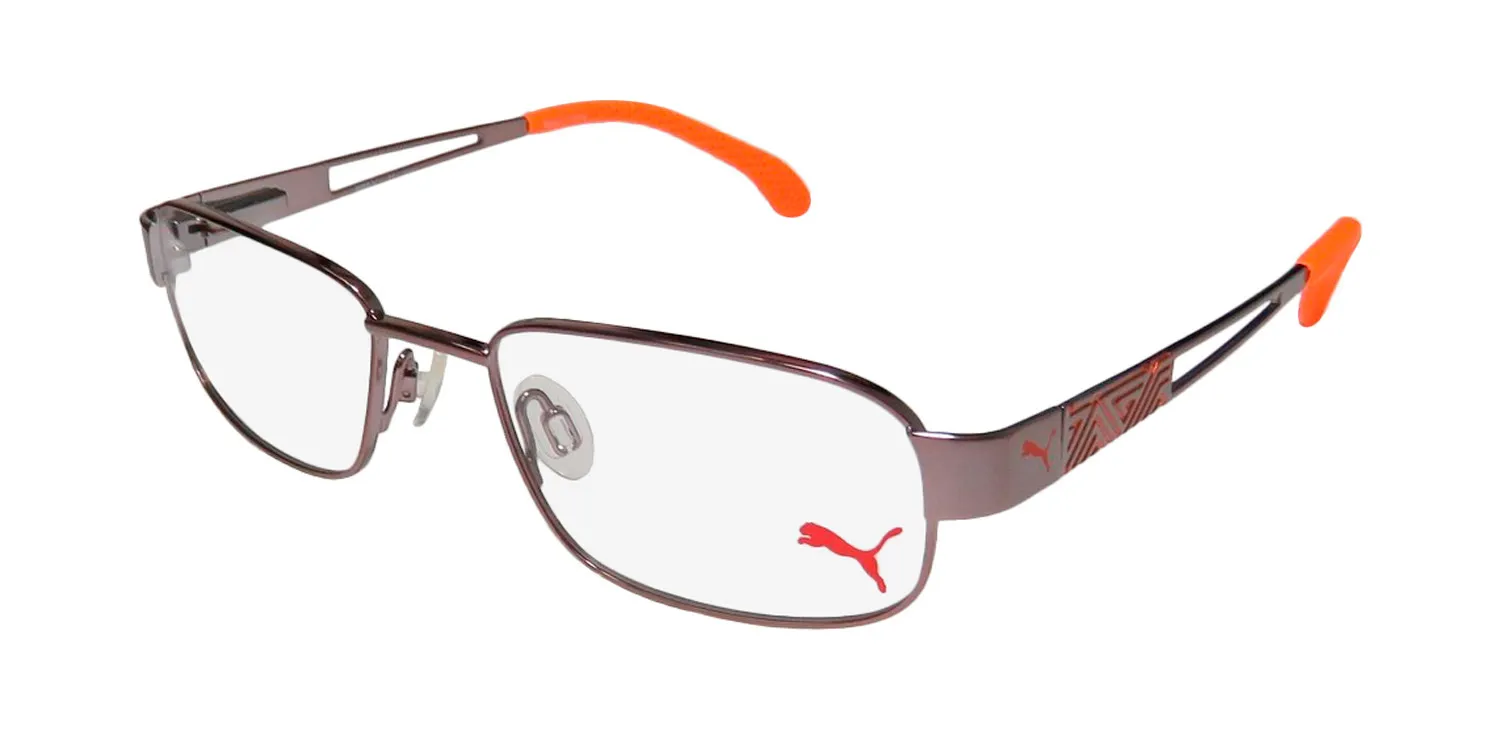 Puma 15417 br Eyeglasses Rose Brown 48mm Unisex