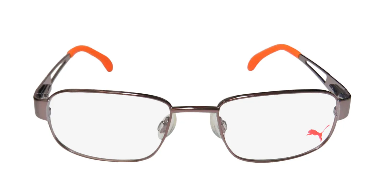 Puma 15417 br Eyeglasses Rose Brown 48mm Unisex 3