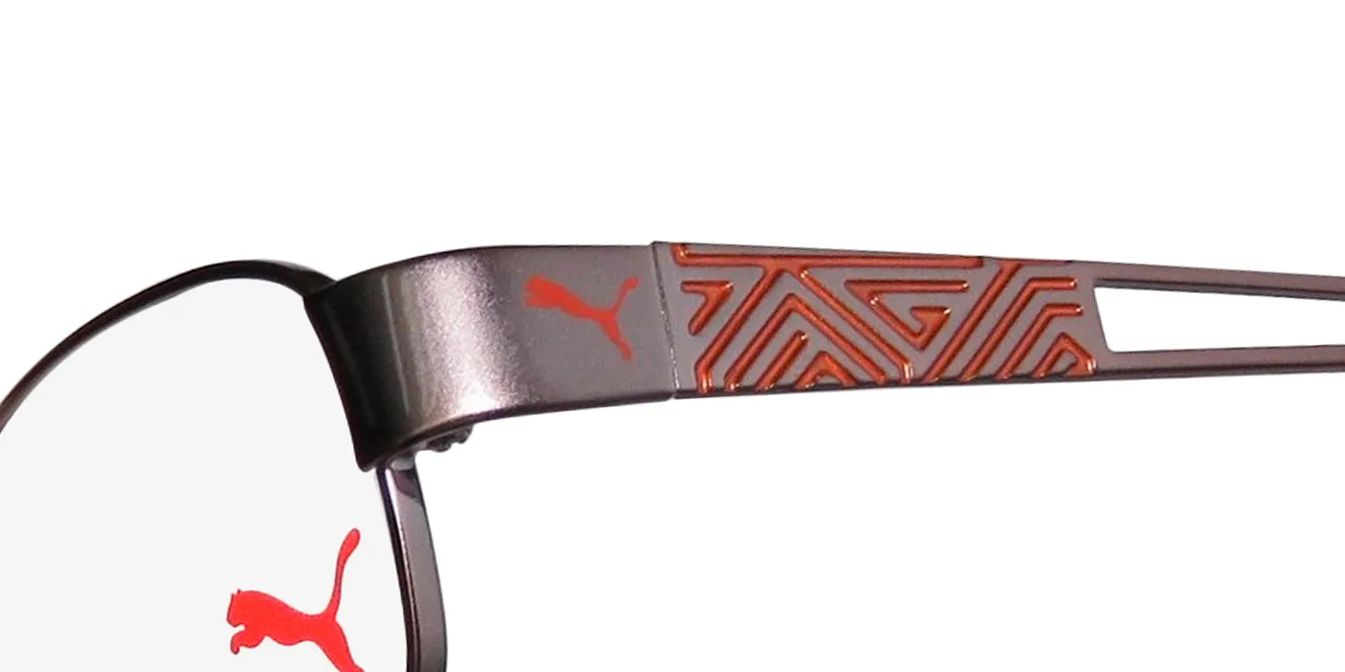 Puma 15417 br Eyeglasses Rose Brown 48mm Unisex 6
