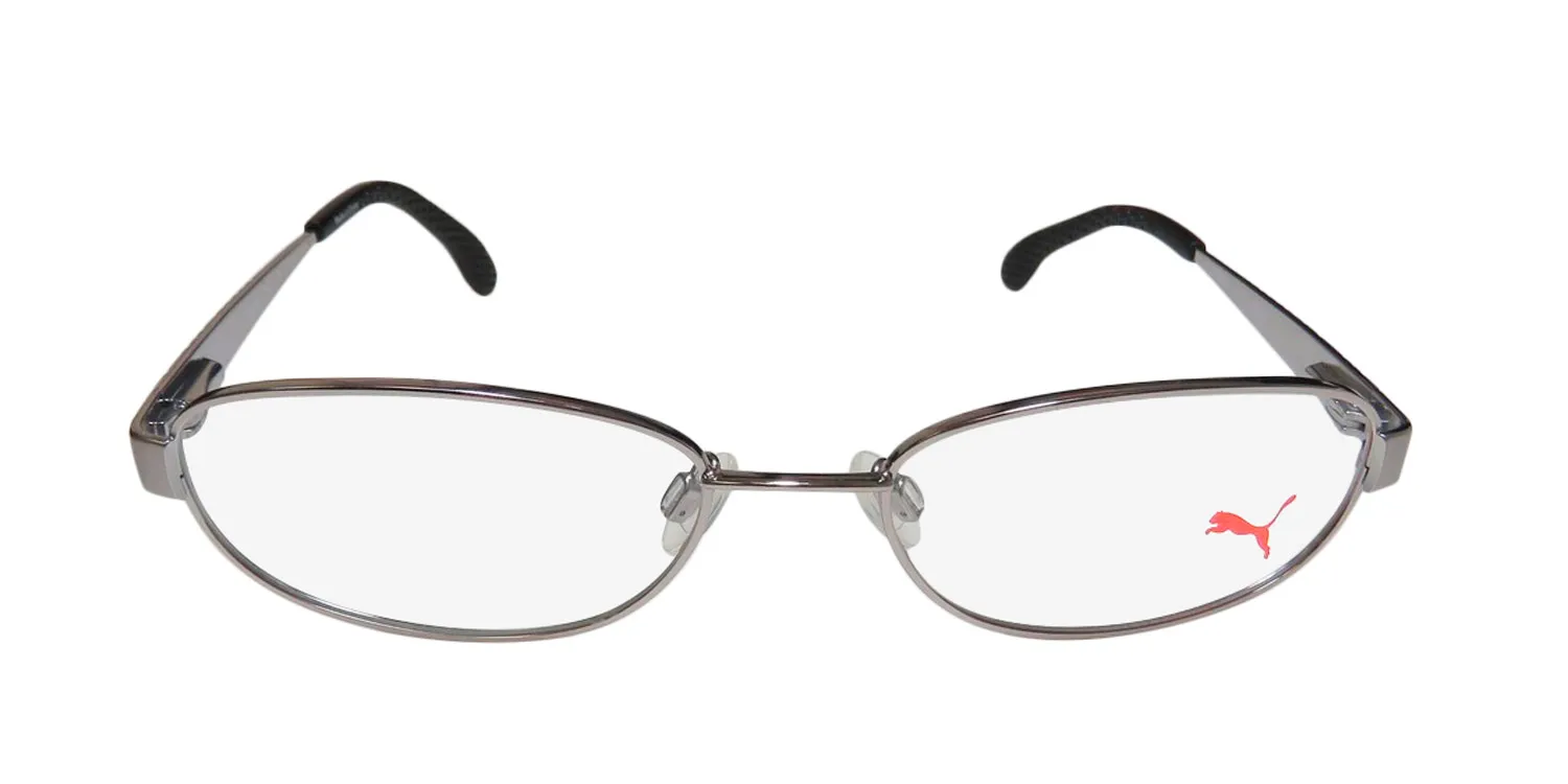 Puma 15420 si Eyeglasses Silver 49mm Unisex 3