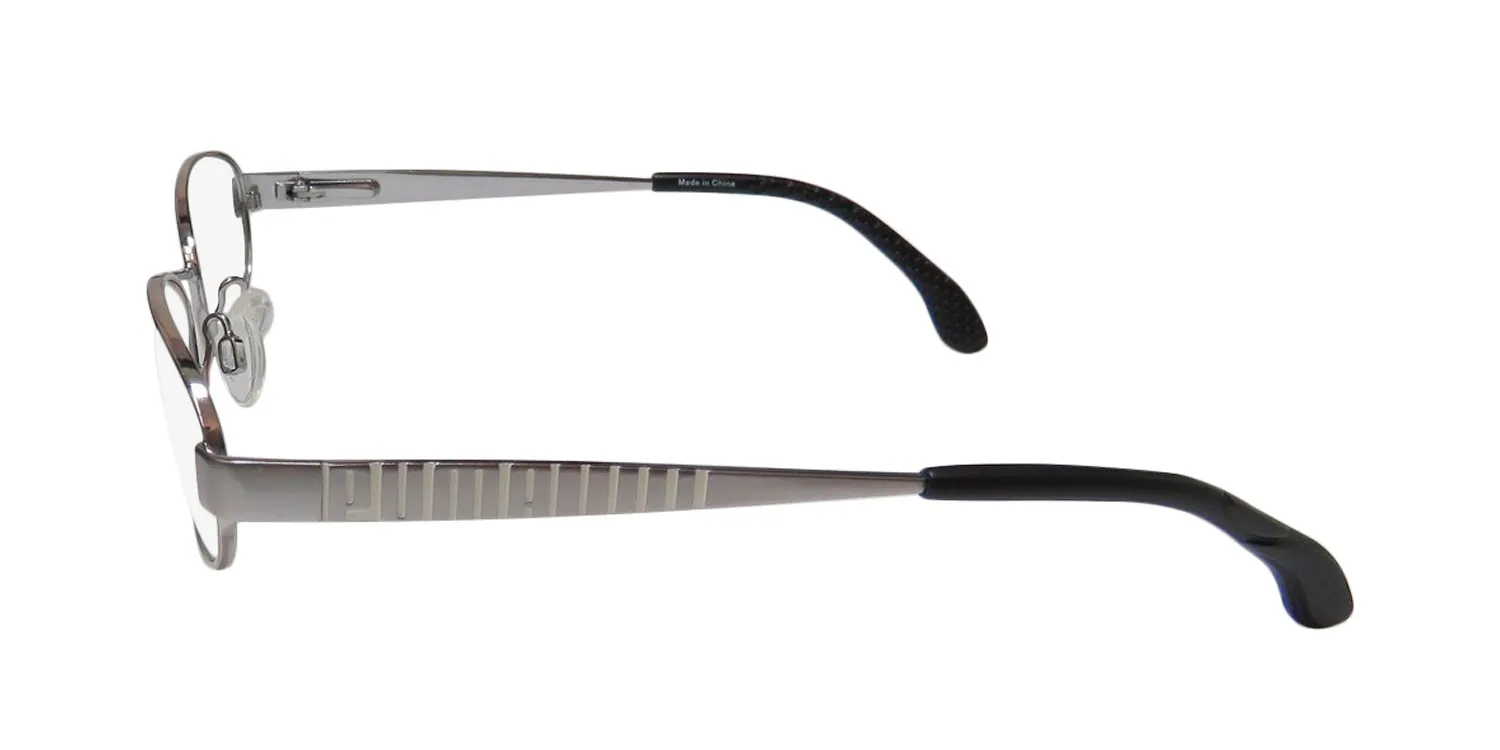 Puma 15420 si Eyeglasses Silver 49mm Unisex 4