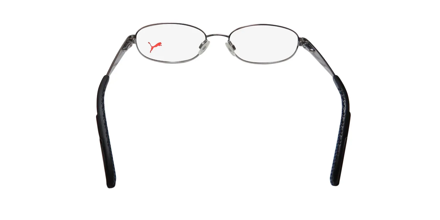 Puma 15420 si Eyeglasses Silver 49mm Unisex 5