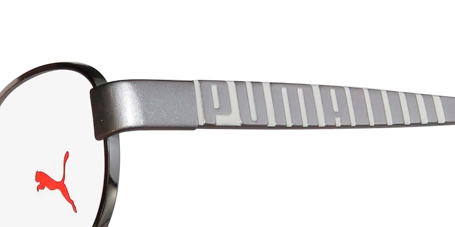 Puma 15420 si Eyeglasses Silver 49mm Unisex 6