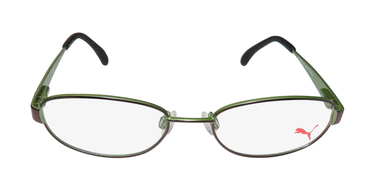 Puma 15420 br Eyeglasses Brown 51mm Unisex 3