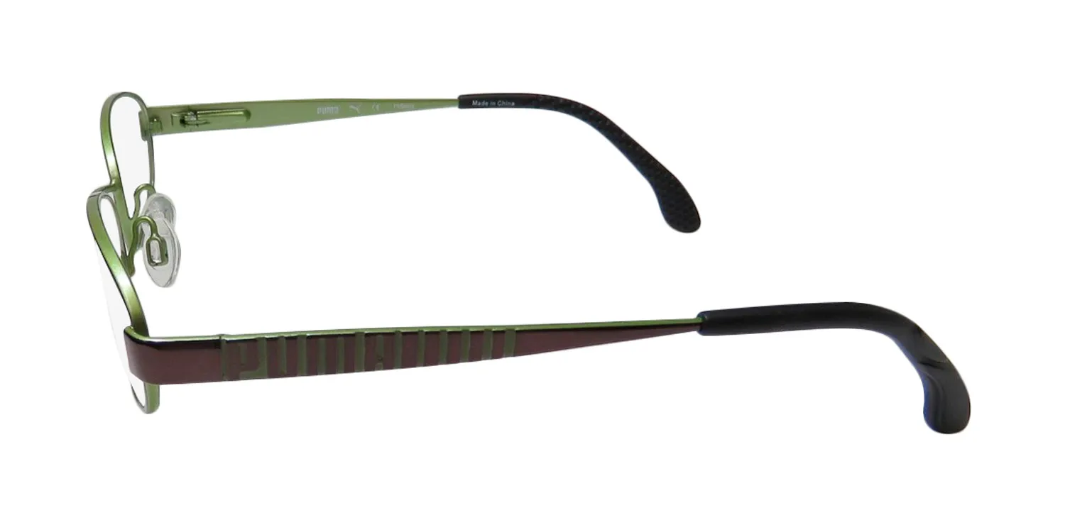 Puma 15420 br Eyeglasses Brown 51mm Unisex 4