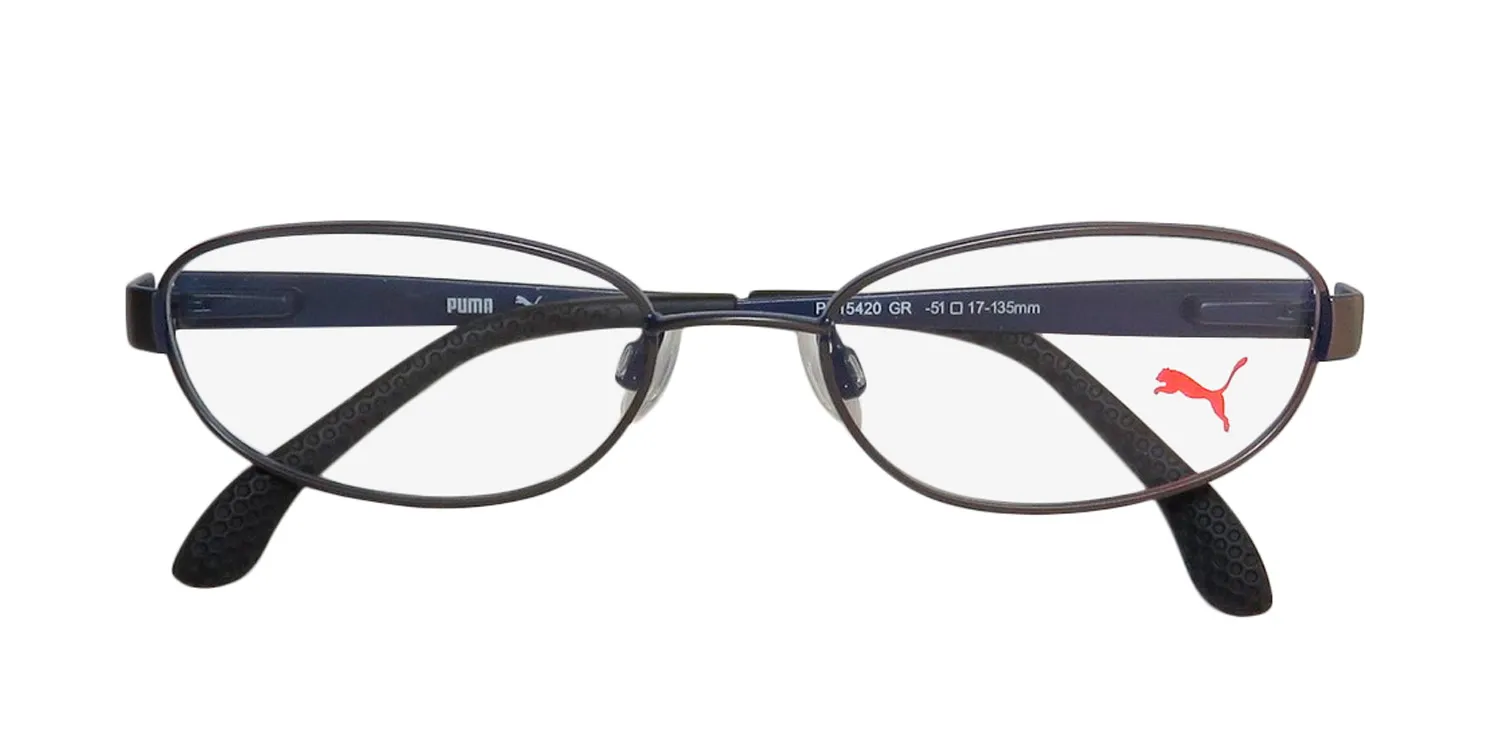 Puma 15420 gr Eyeglasses Gray 51mm Unisex 2