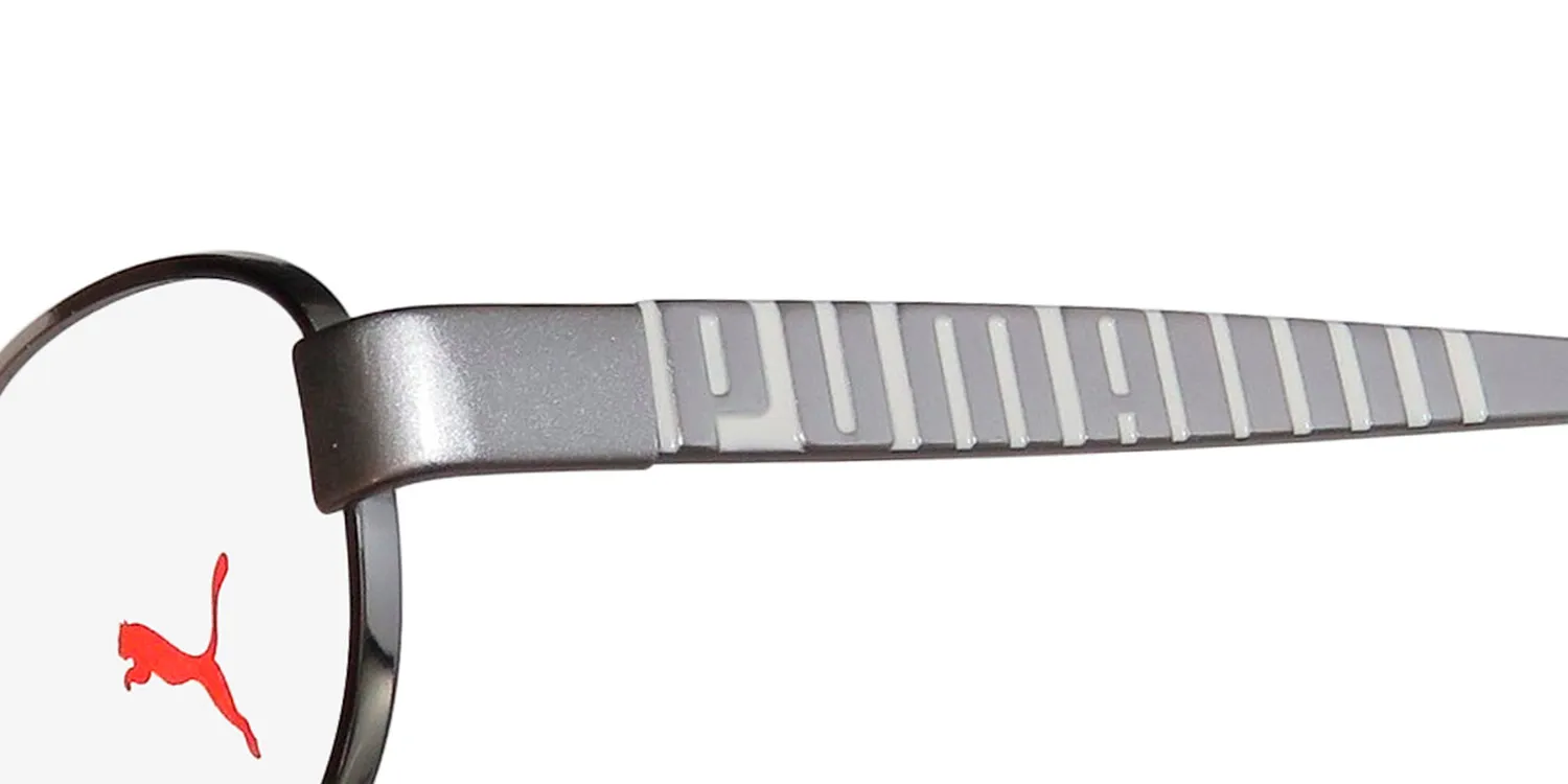 Puma 15420 si Eyeglasses Silver 51mm Unisex 6