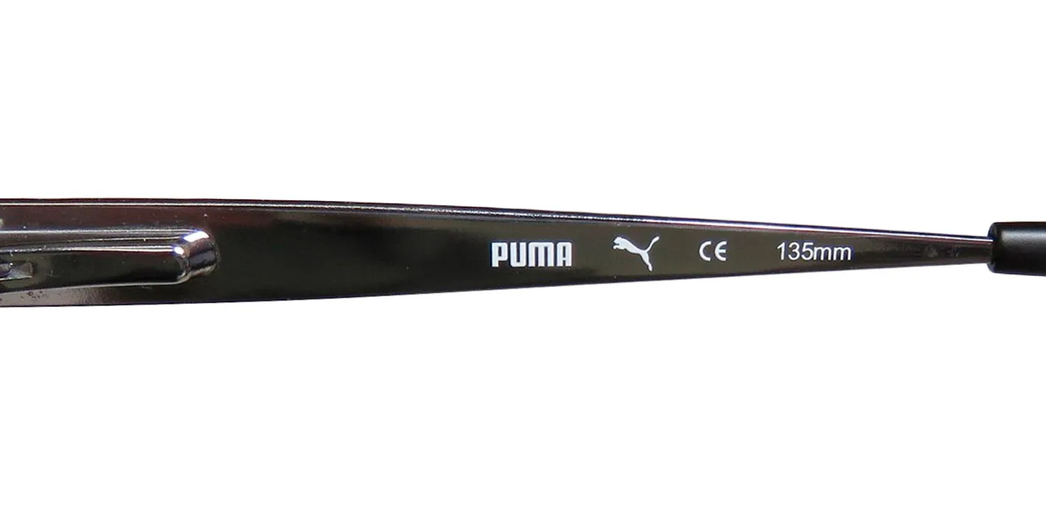Puma 15420 si Eyeglasses Silver 51mm Unisex 7