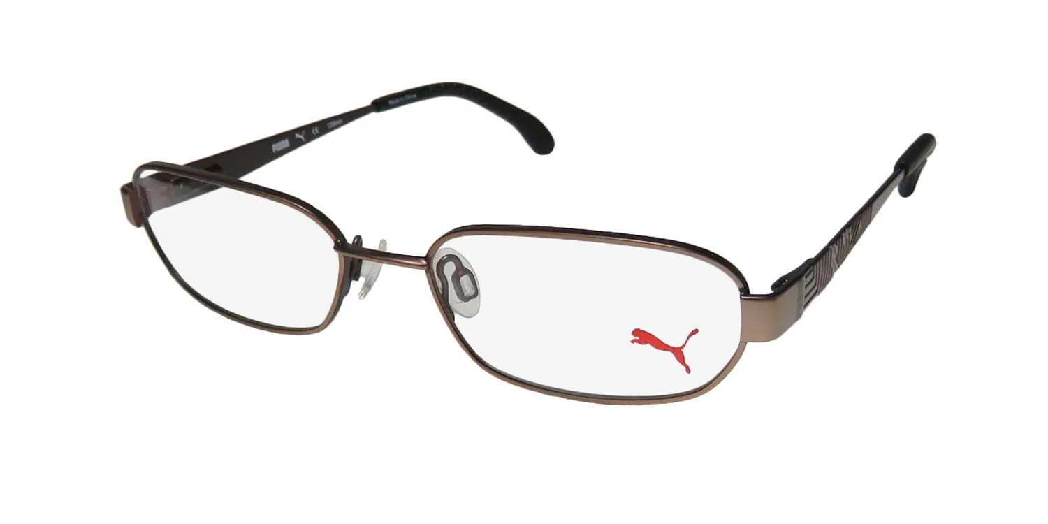 Puma 15421 br Eyeglasses Brown 50mm Unisex