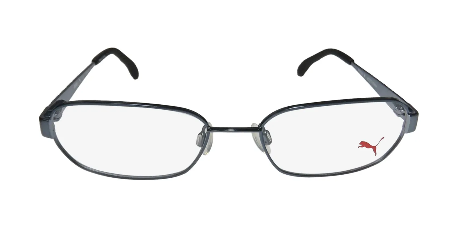 Puma 15421 bl Eyeglasses Dirty Blue 52mm Unisex 3