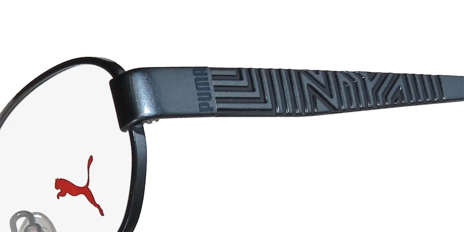 Puma 15421 bl Eyeglasses Dirty Blue 52mm Unisex 6