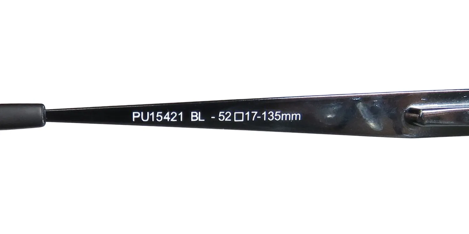 Puma 15421 bl Eyeglasses Dirty Blue 52mm Unisex 8