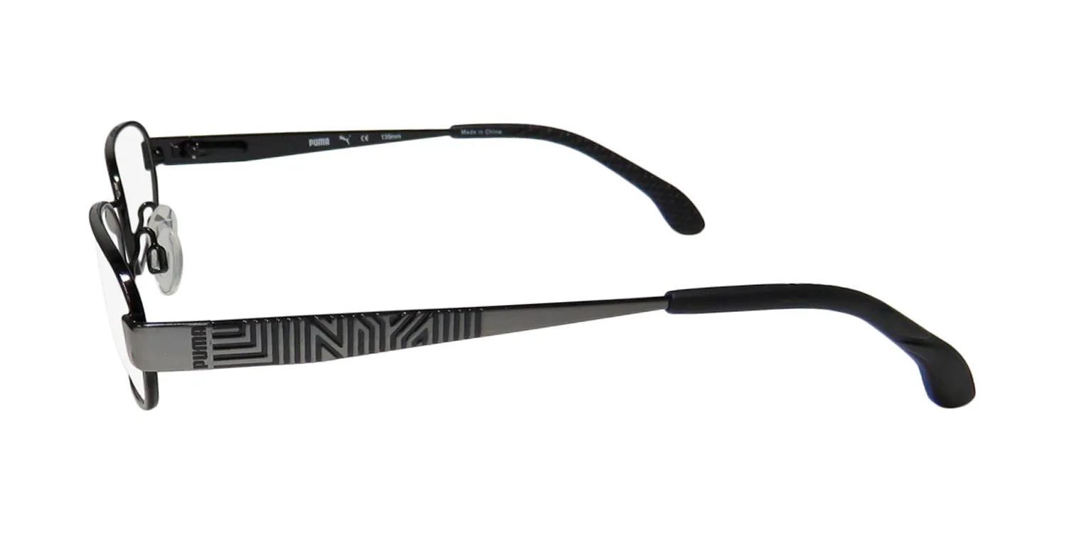 Puma 15421 gr Eyeglasses Shiny Dark Gray 52mm Unisex 4