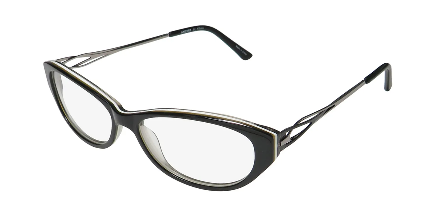 Aristar 18422 538 Eyeglasses Black 52mm