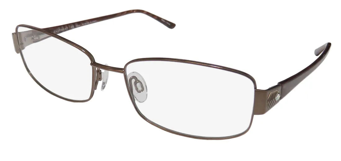 Charmant 12111 br Eyeglasses Brown 53mm Women