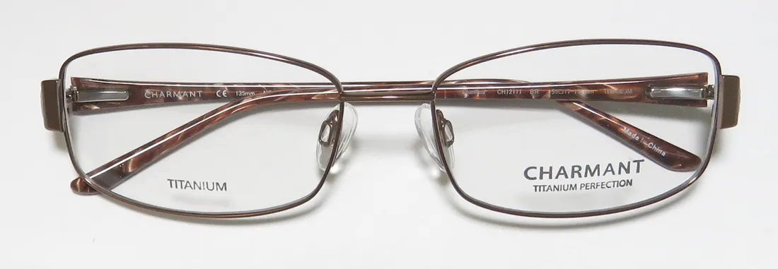 Charmant 12111 br Eyeglasses Brown 53mm Women 2