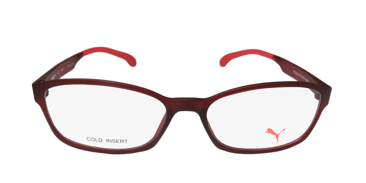 Puma 15439 re Eyeglasses Burgundy 50mm Unisex 3