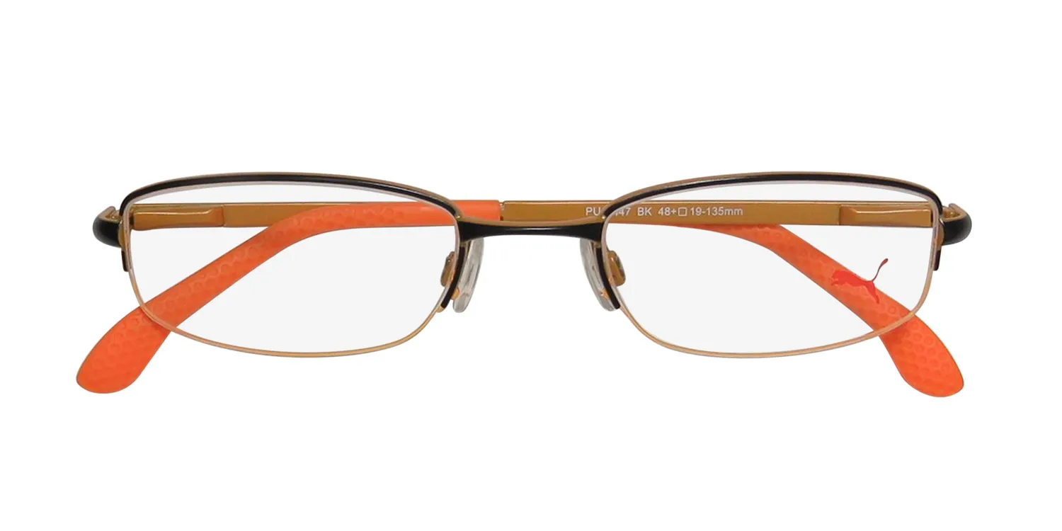 Puma 15447 bk Eyeglasses Black 48mm Unisex 2