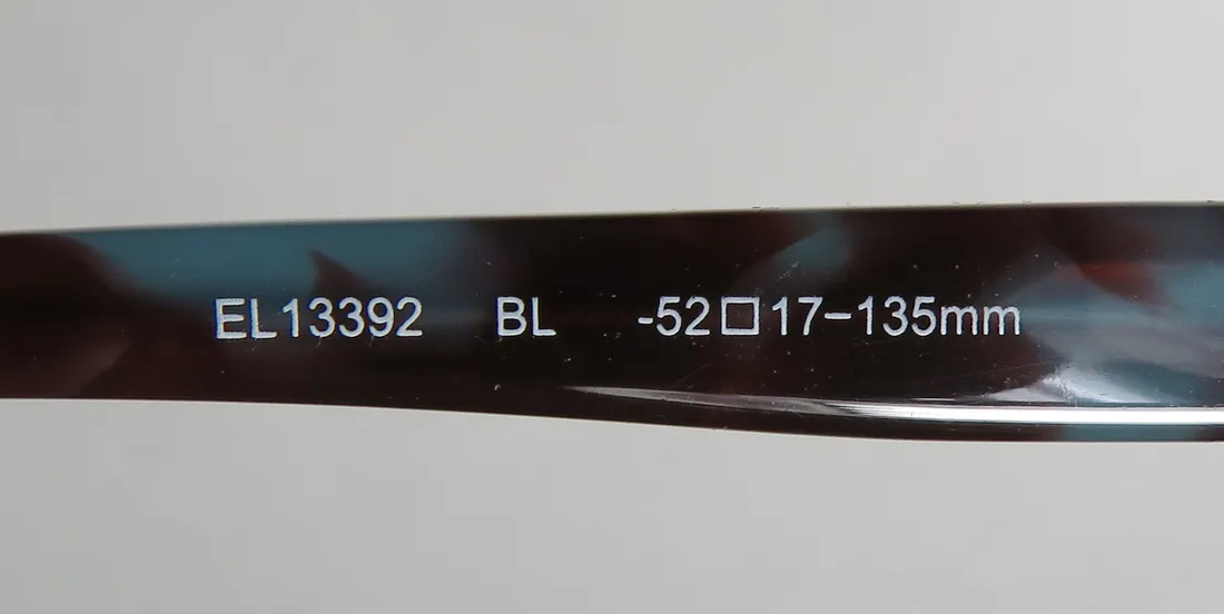 ELLE 13392 bl Eyeglasses Blue 52mm 8