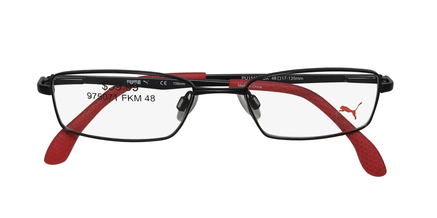 Puma 15426 bk Eyeglasses Black 48mm Unisex 2