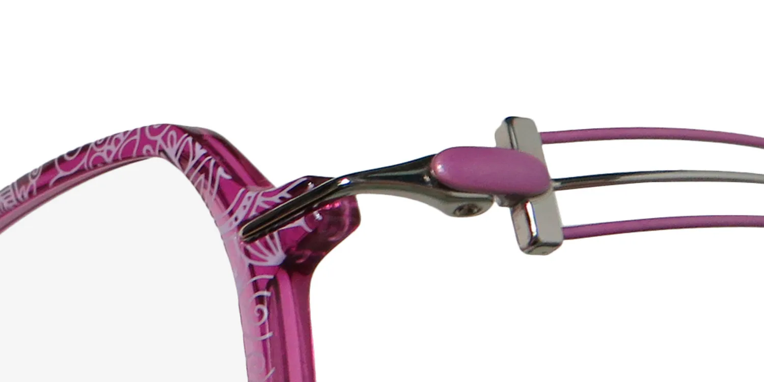 Charmant 2074 vo Eyeglasses Violet 51mm Women 6