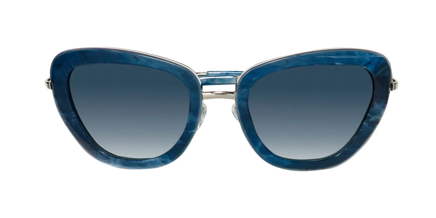 Isaac Mizrahi 30200 bl Sunglasses Blue 54mm 2