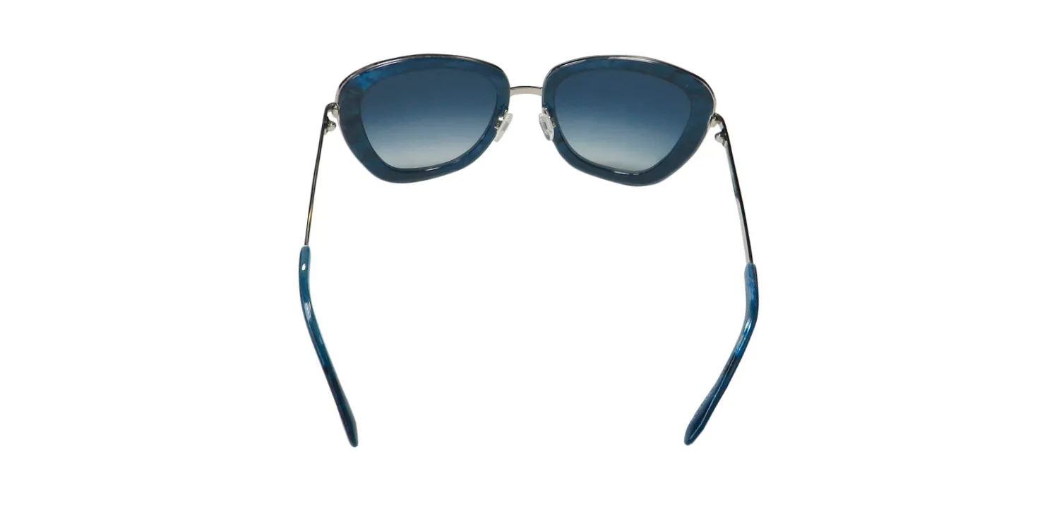Isaac Mizrahi 30200 bl Sunglasses Blue 54mm 5
