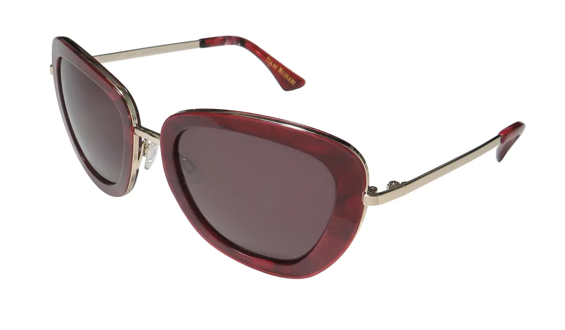Isaac Mizrahi 30200 re Sunglasses Red 54mm