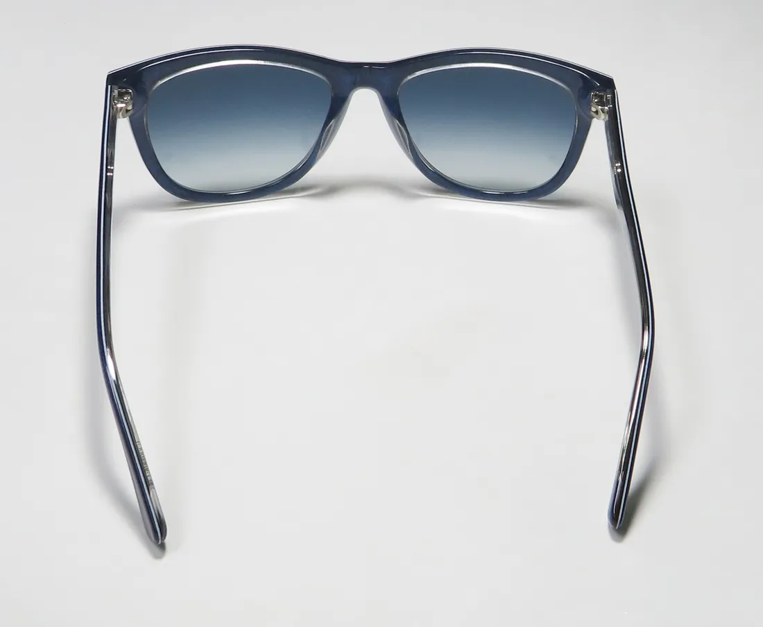 Isaac Mizrahi 30202 bl Sunglasses Blue 54mm 5