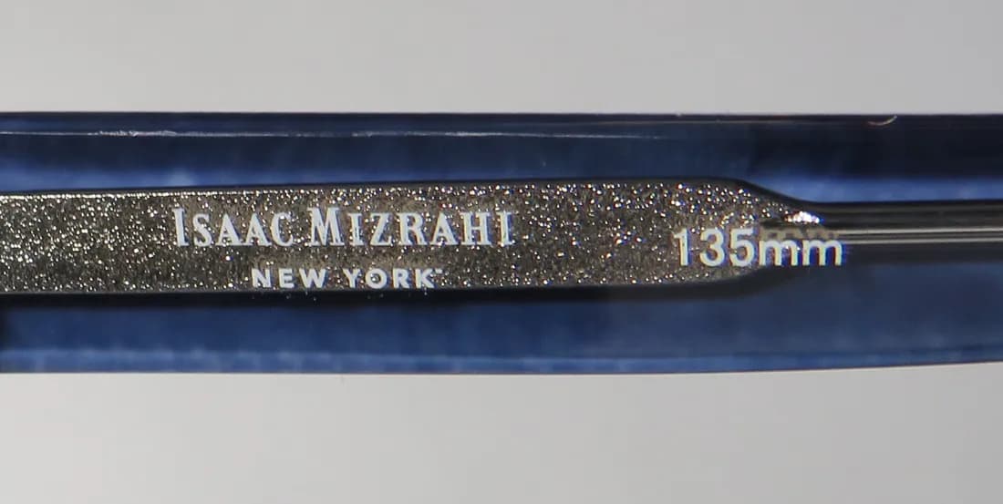 Isaac Mizrahi 30202 bl Sunglasses Blue 54mm 7