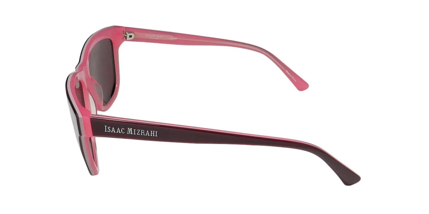 Isaac Mizrahi 30202 bu Sunglasses Burgundy 54mm 4