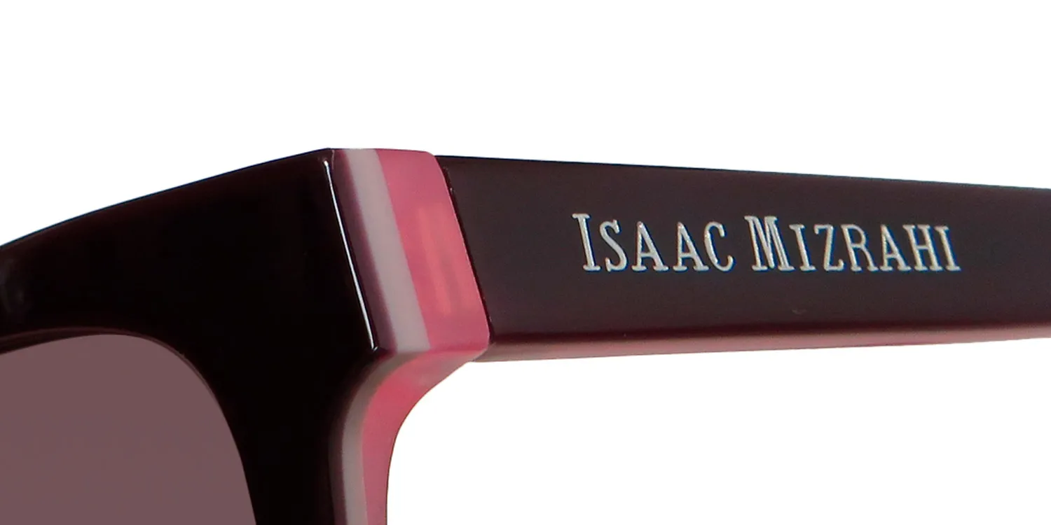 Isaac Mizrahi 30202 bu Sunglasses Burgundy 54mm 6