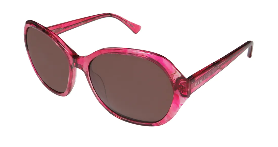 Isaac Mizrahi 30203 wi Sunglasses Wine 56mm
