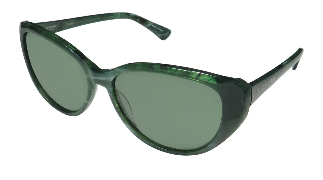 Isaac Mizrahi 30204 gn Sunglasses Green 56mm