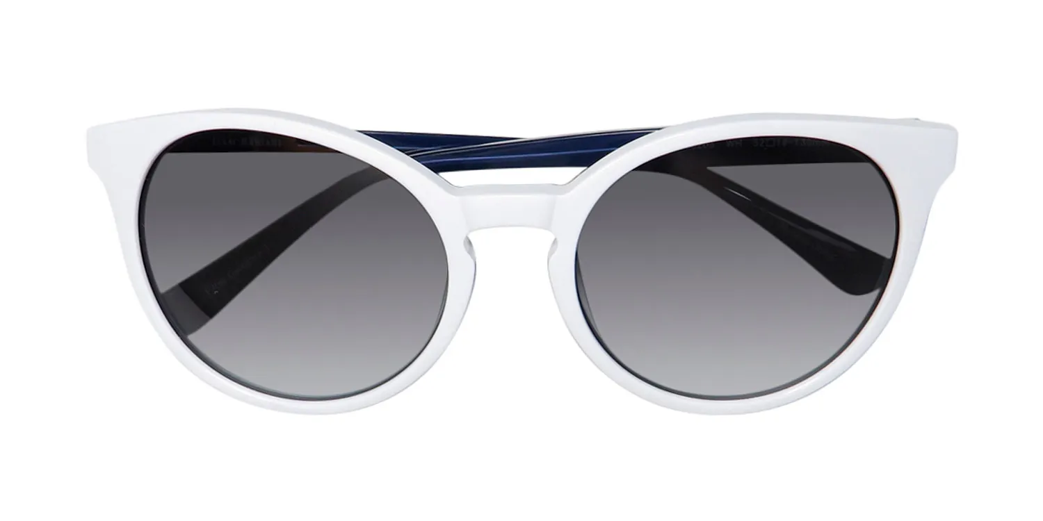 Isaac Mizrahi 30205 wh Sunglasses White 52mm 2