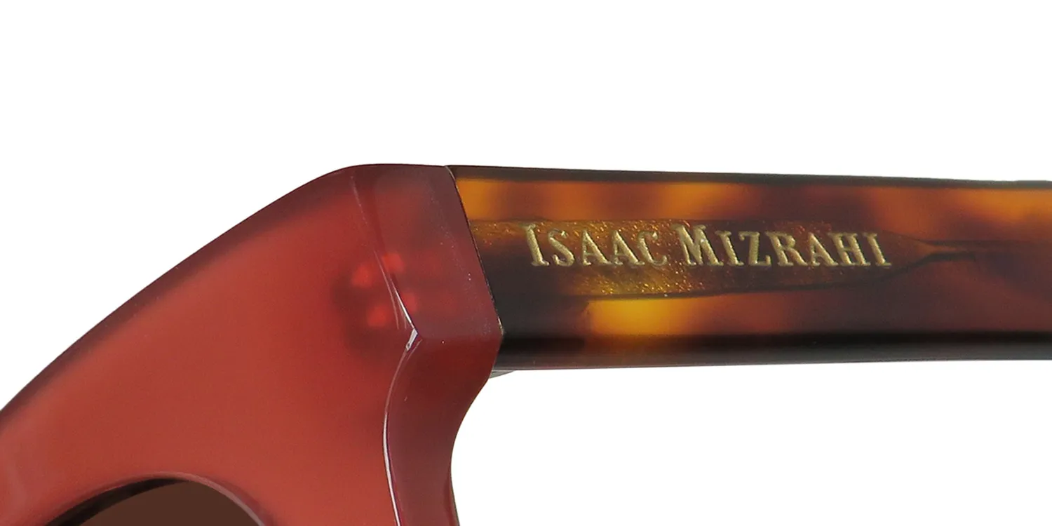 Isaac Mizrahi 30214 ro Sunglasses Rose 52mm 6